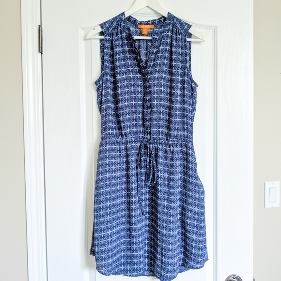 Joe Fresh Blue Tunic Dress with Pockets - Picture 5 of 6